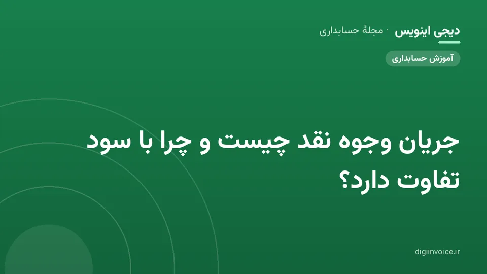 کاور موقت برندشده برای نوشتهٔ «جریان وجوه نقد چیست و چرا با سود تفاوت دارد؟»